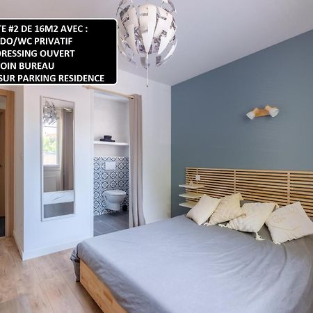 Appart 3 Suites-Chaque Suite Avec Sdo Wc Privatifs - Cuisine Commune Tassin-la-Demi-Lune Exterior photo